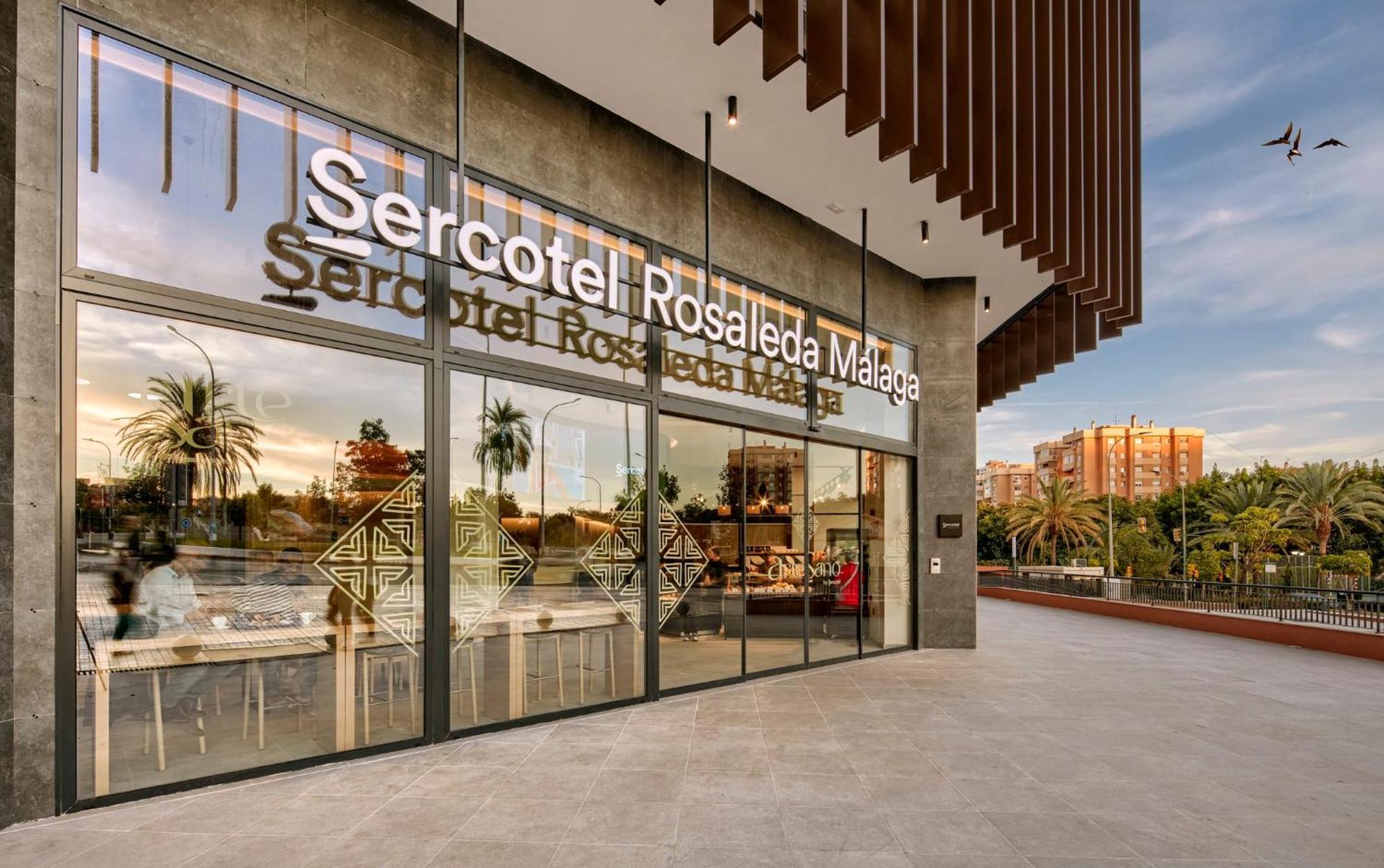 Sercotel Rosaleda マラガ エクステリア 写真